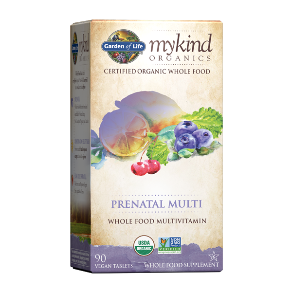 The mykind Organics Prenatal Multi 90 Tablets